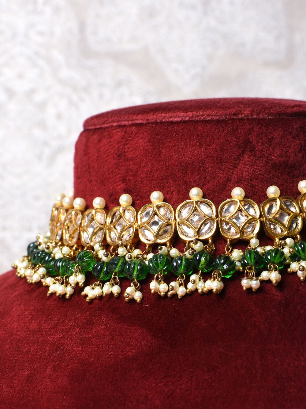 Darshi Polki Choker Set - Image 3