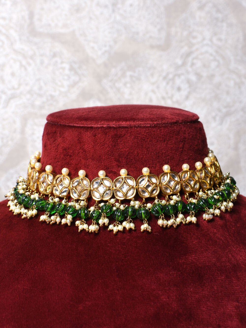 Darshi Polki Choker Set - Image 2