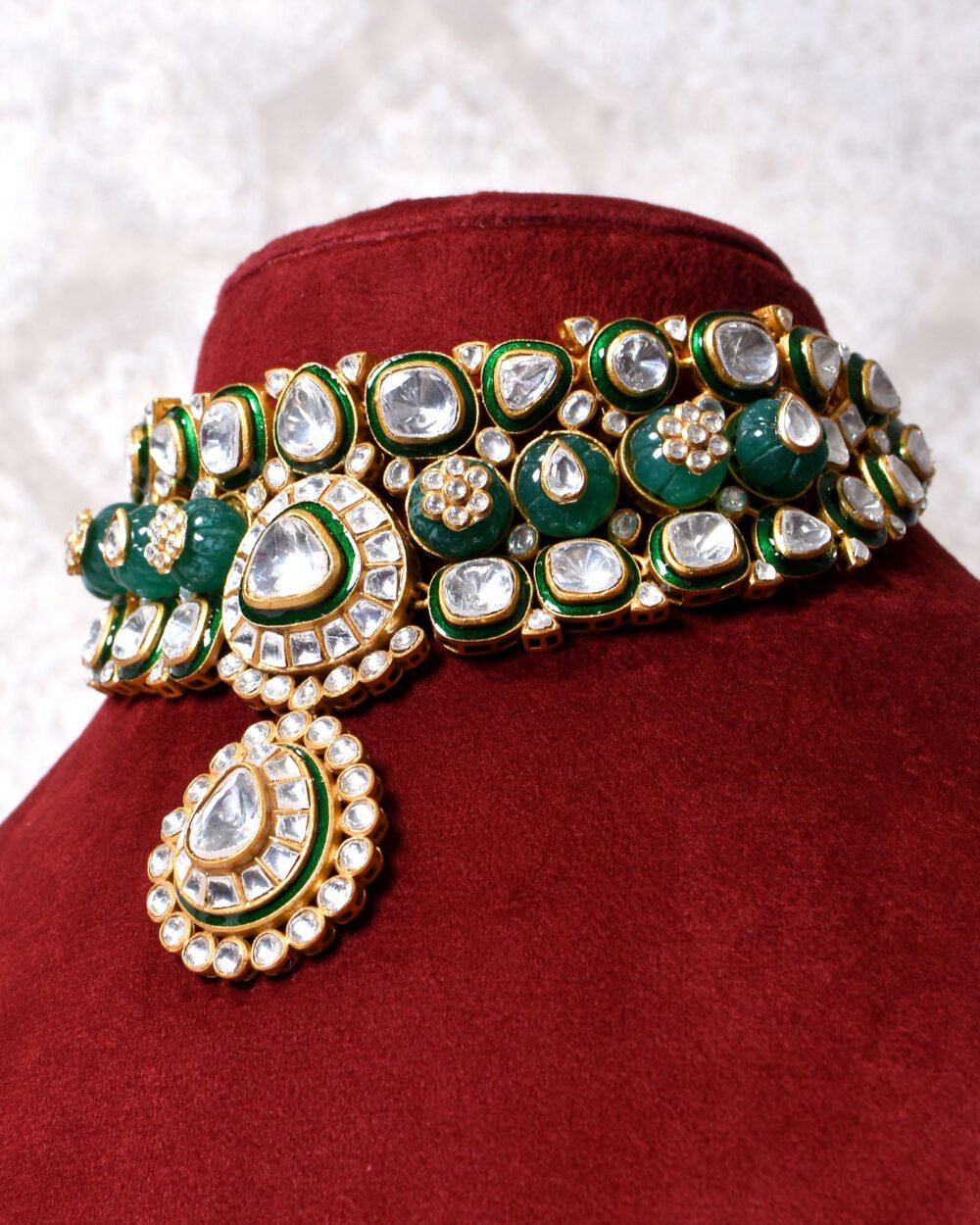 Abhisri Polki Choker set - Image 3
