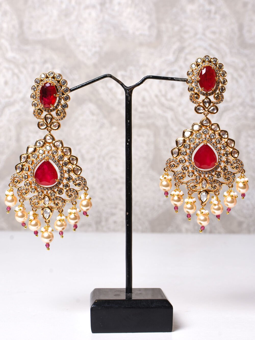 Jaagrithi Polki Choker Set - Image 5