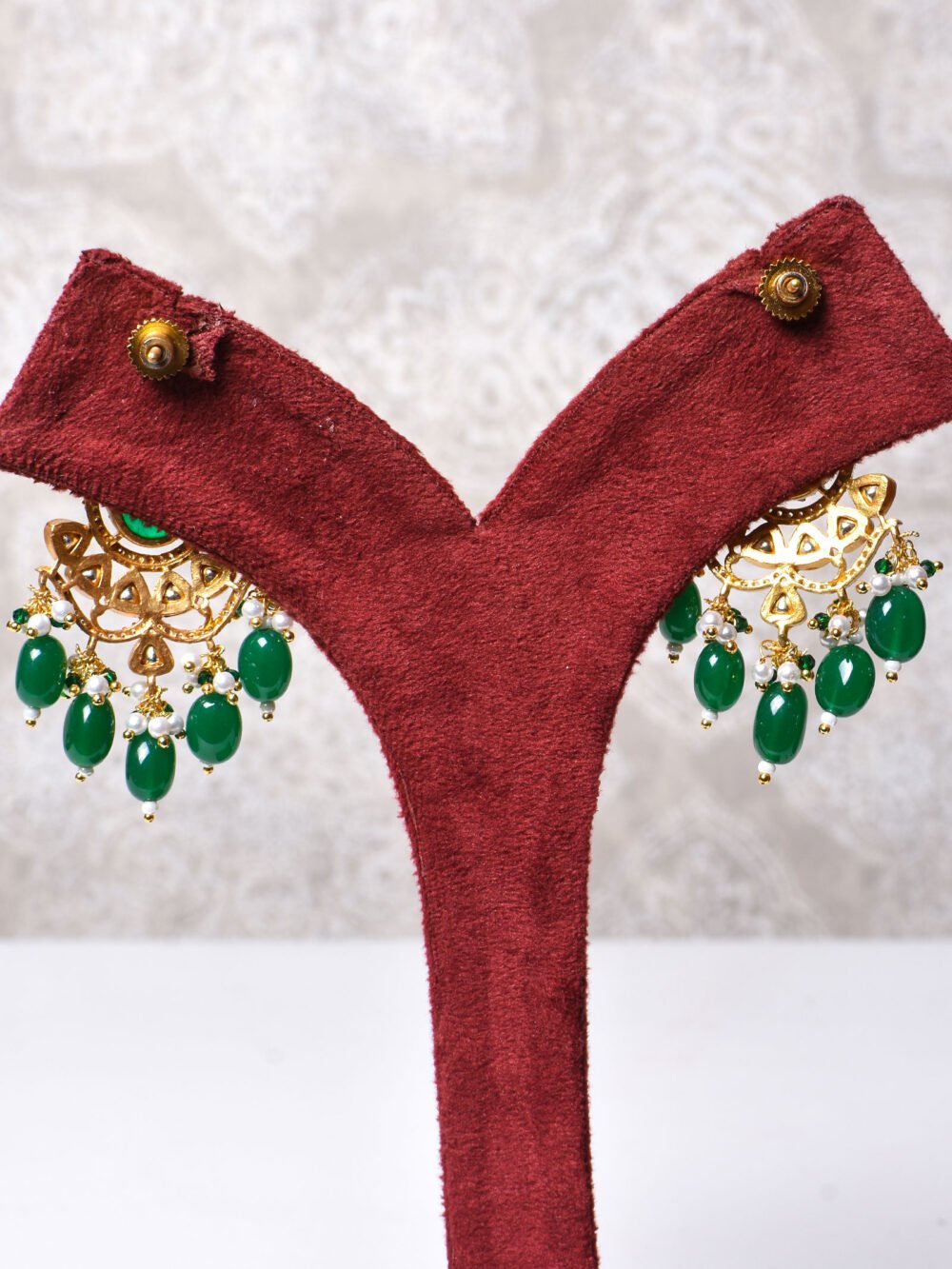 Charusree Polki Choker Set - Image 5