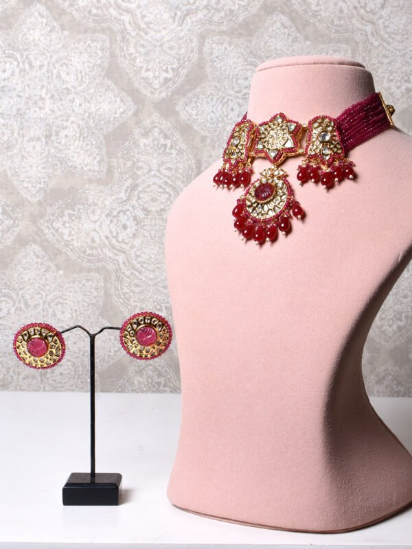 Jaipriya Polki Choker Set