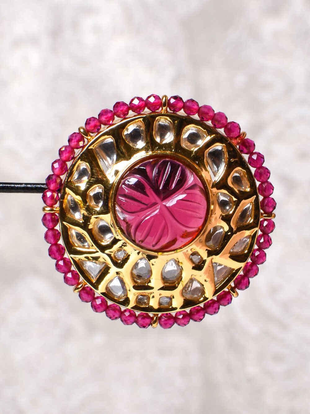 Jaipriya Polki Choker Set - Image 5