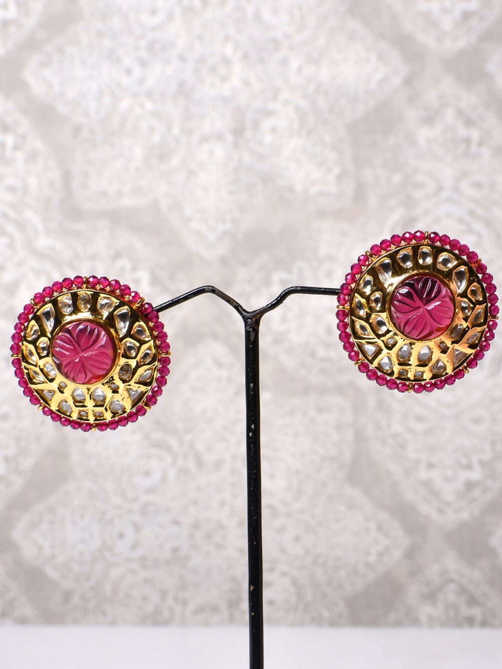 Jaipriya Polki Choker Set - Image 4