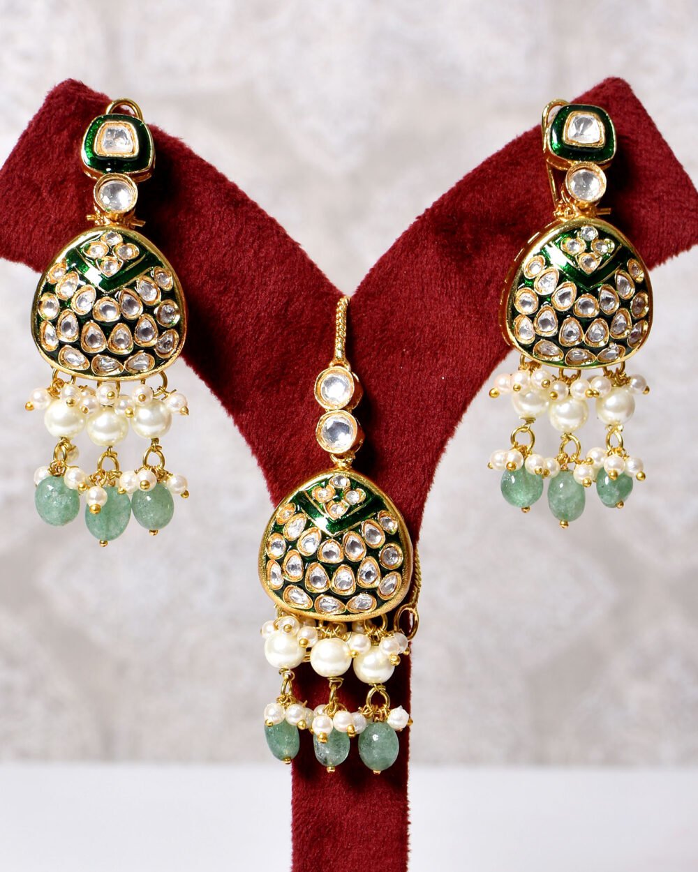 Adwita Polki Choker set - Image 3