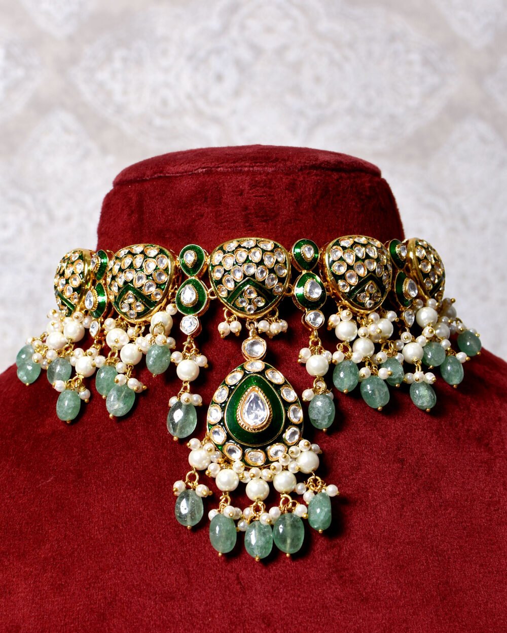 Adwita Polki Choker set - Image 2