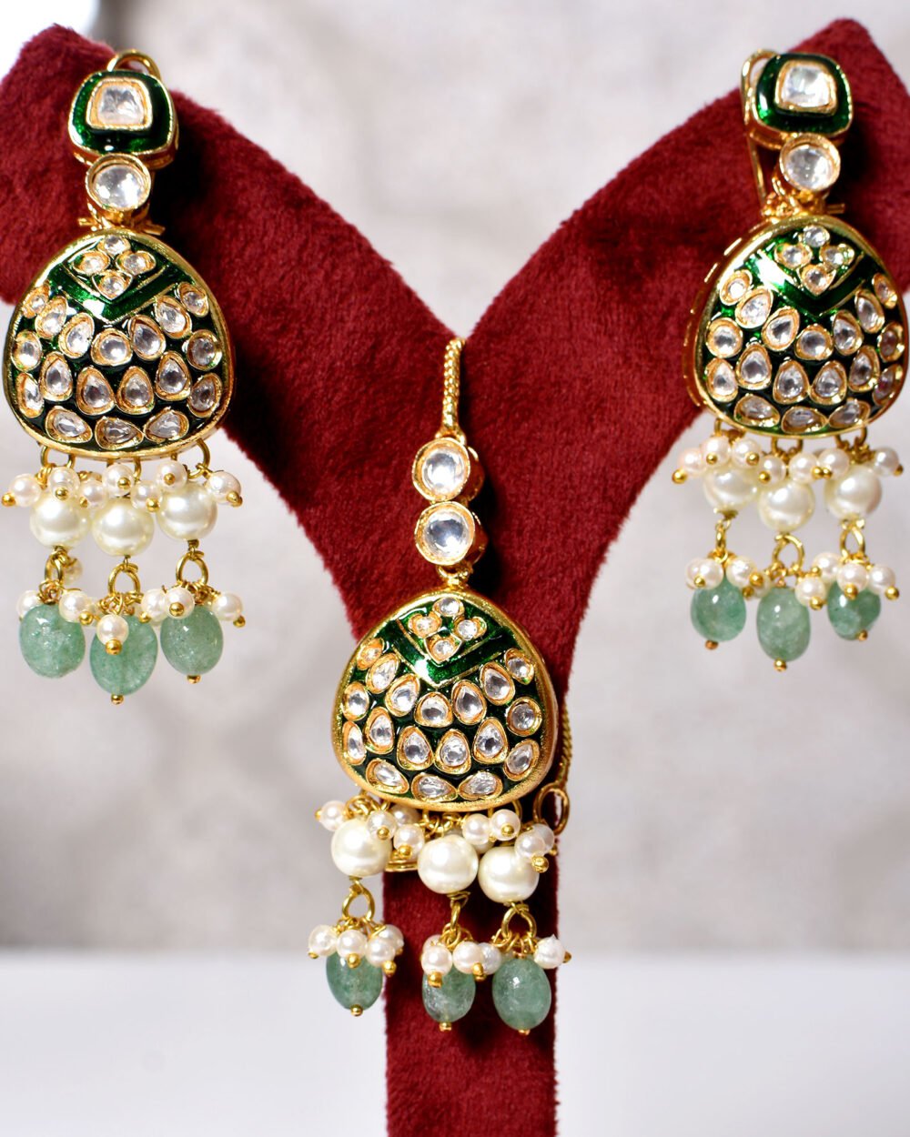 Adwita Polki Choker set - Image 5