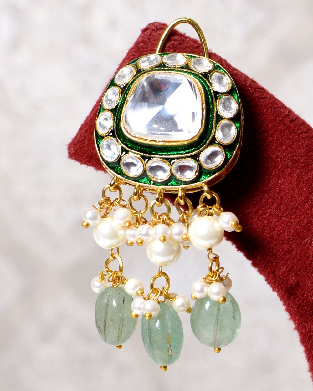 Adwita Polki Choker set - Image 5
