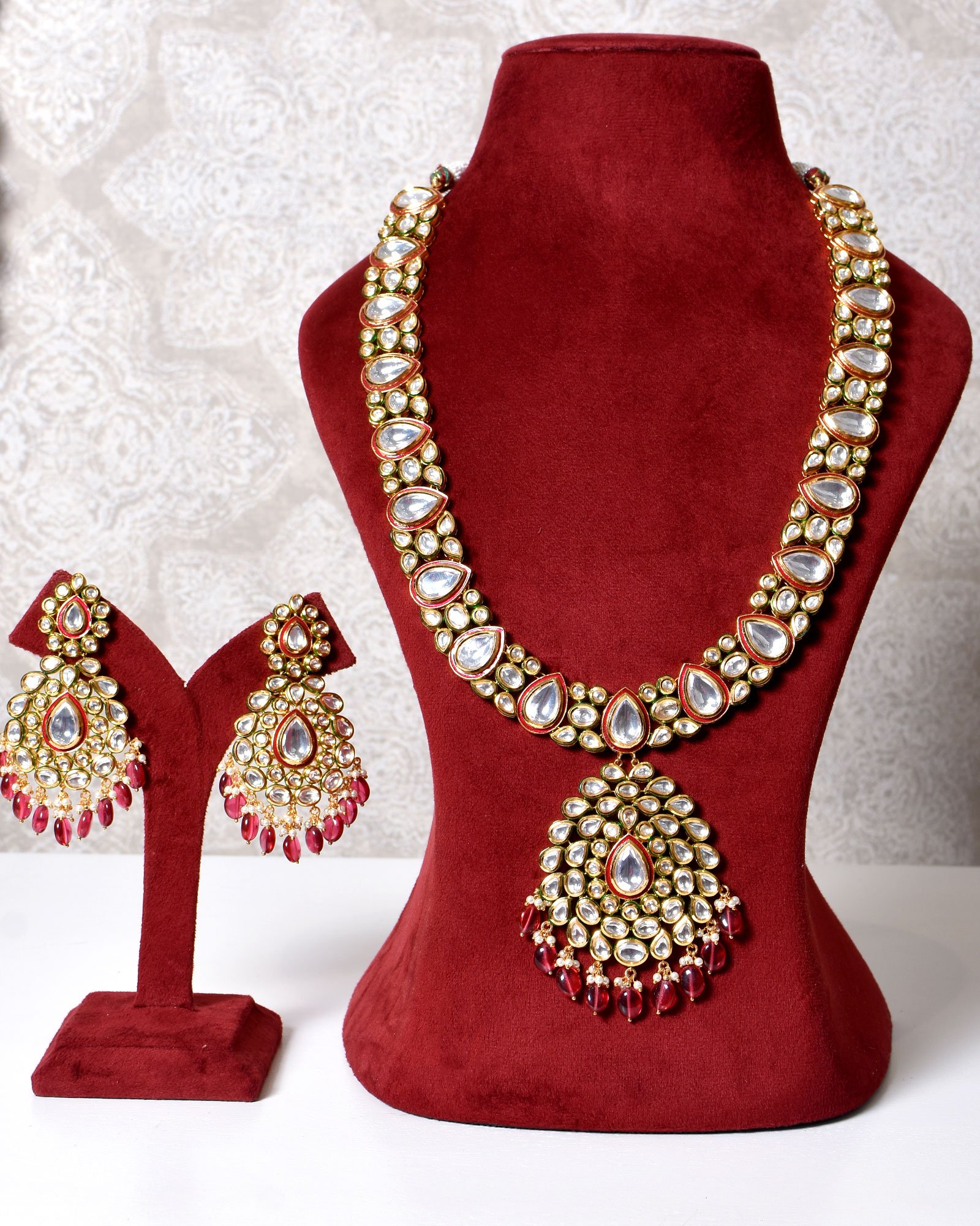 Ipsita Polki Kundan Necklace Set