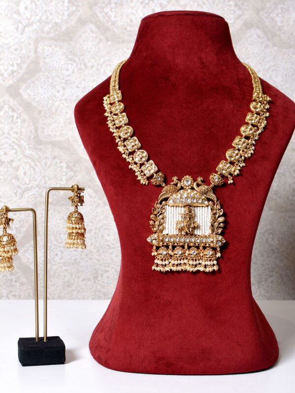 Mohi Antique Temple Necklace Set
