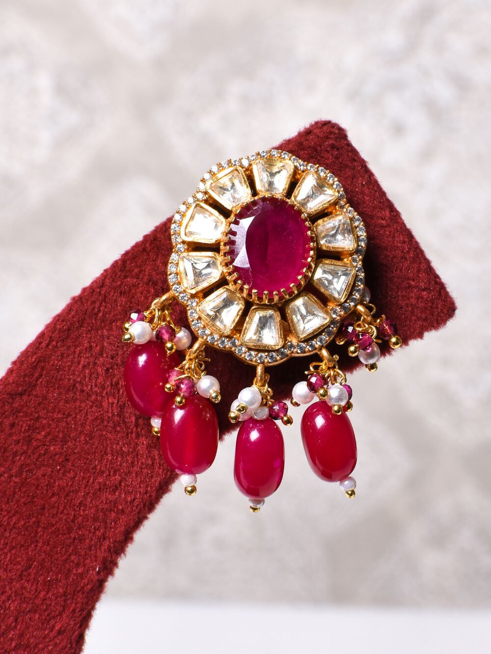 Mahika Polki Choker Set - Image 5