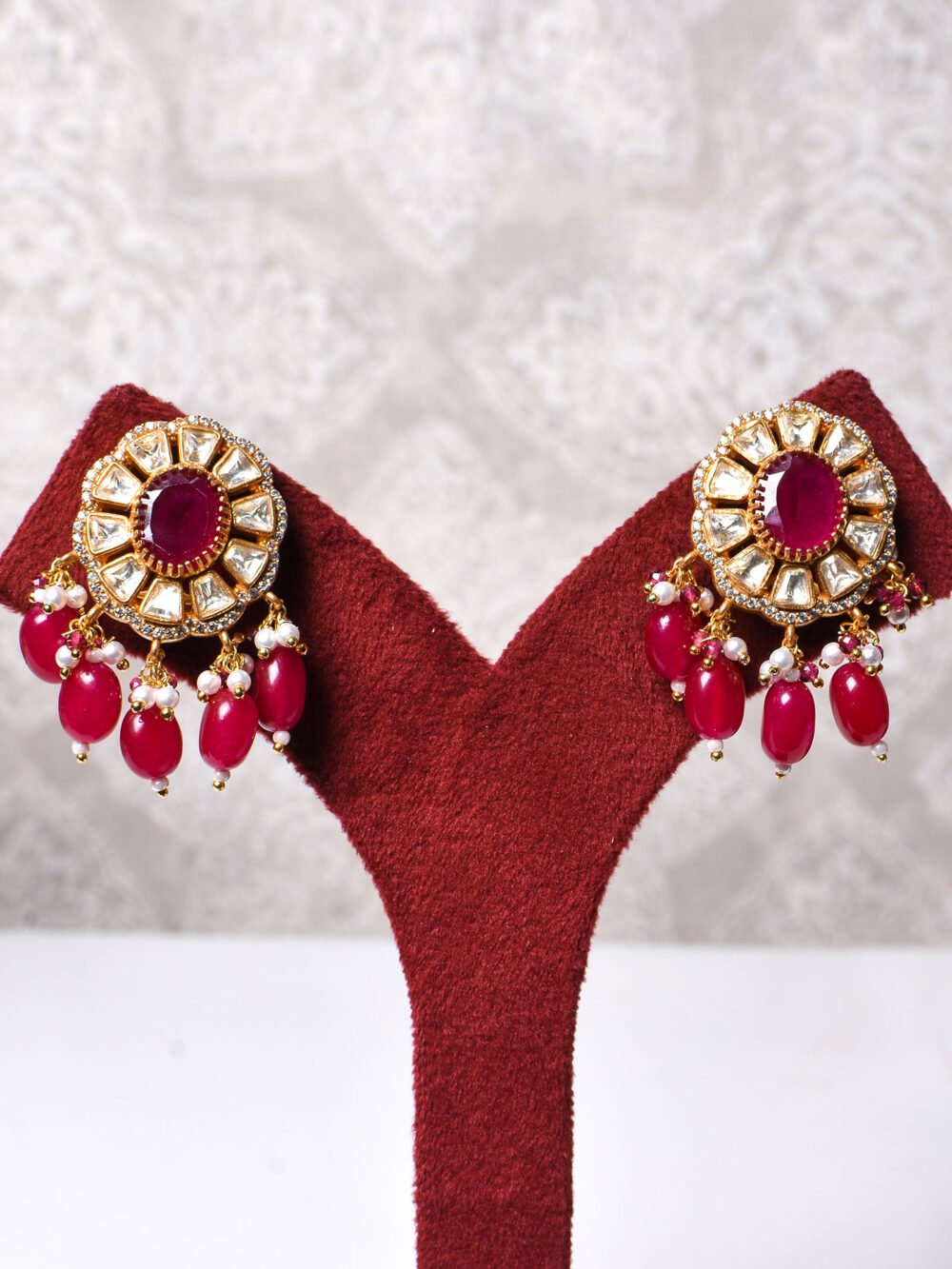 Mahika Polki Choker Set - Image 4