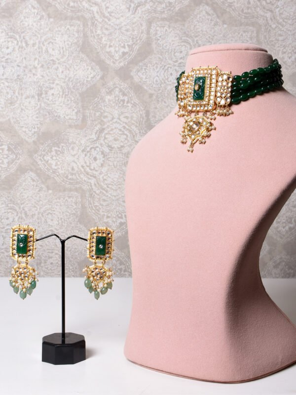 Manvi Polki Choker Set