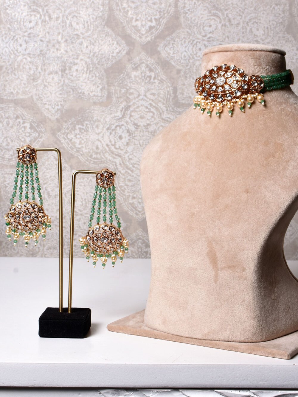 Madhira Polki Choker Set