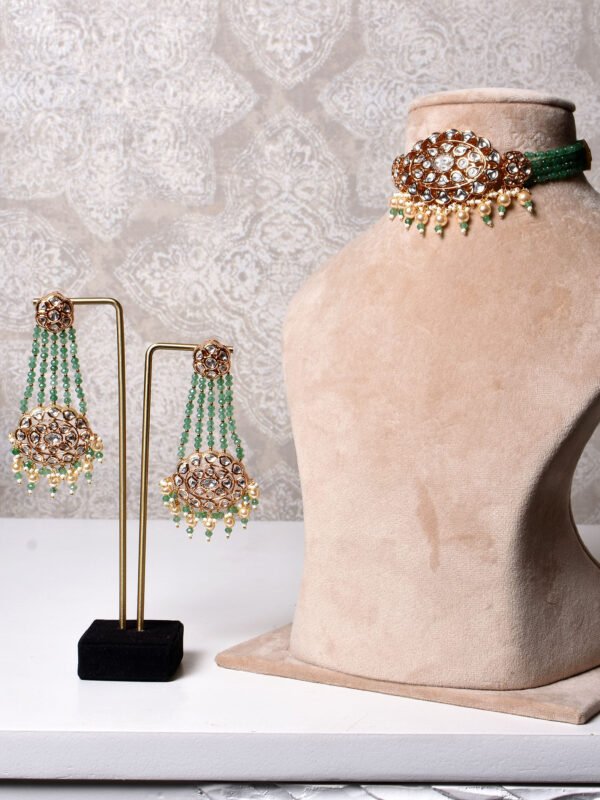 Madhira Polki Choker Set