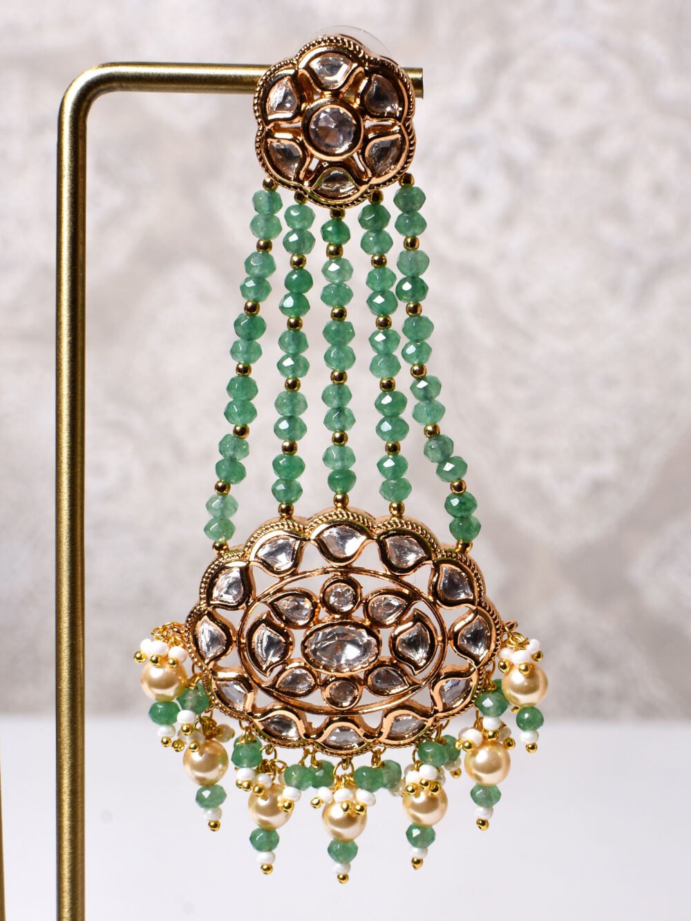 Madhira Polki Choker Set - Image 6