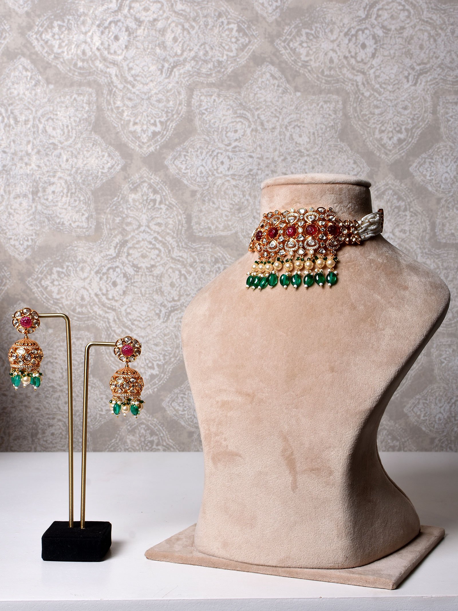 Chhavi Polki Choker Set