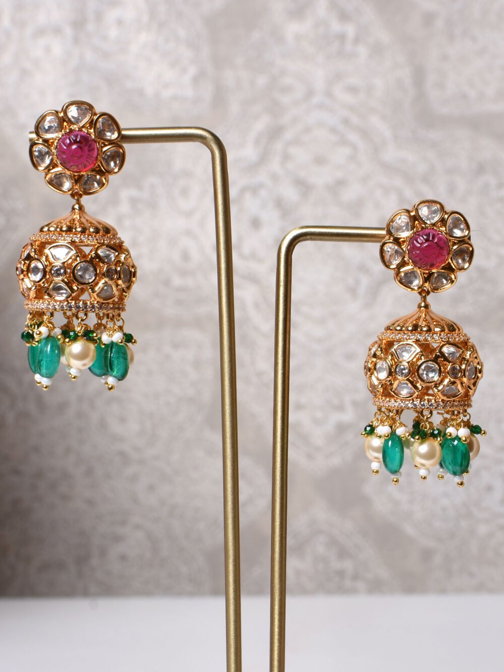 Chhavi Polki Choker Set - Image 4