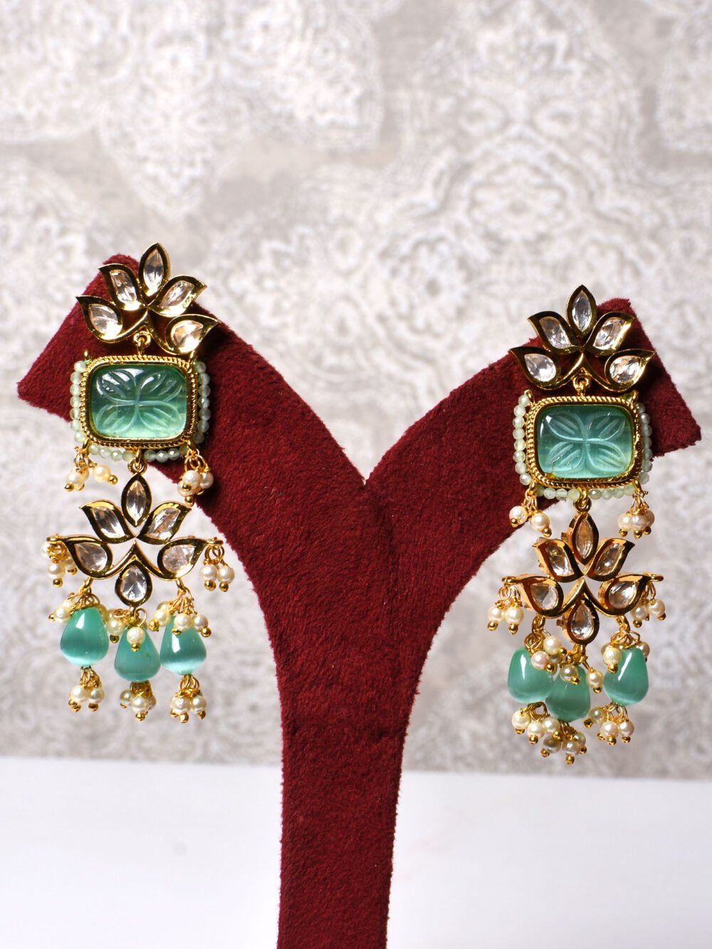 Manhitha Polki Choker Set - Image 3
