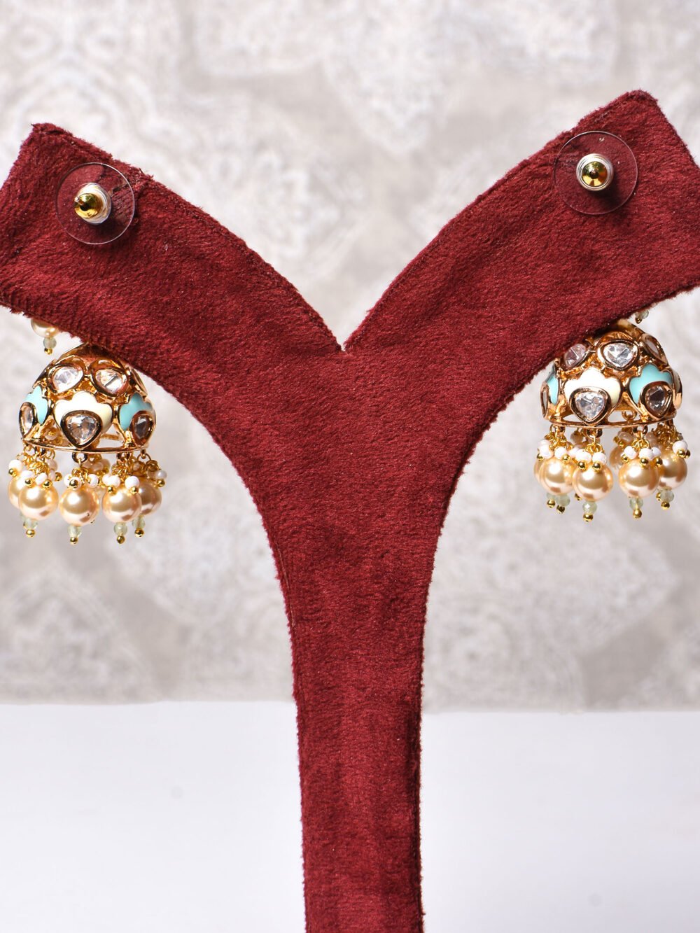 Madhuja Polki Choker Set - Image 5