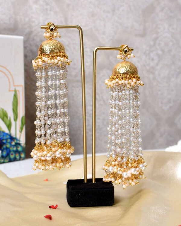 Jiva Oversized Jhumka Earrings