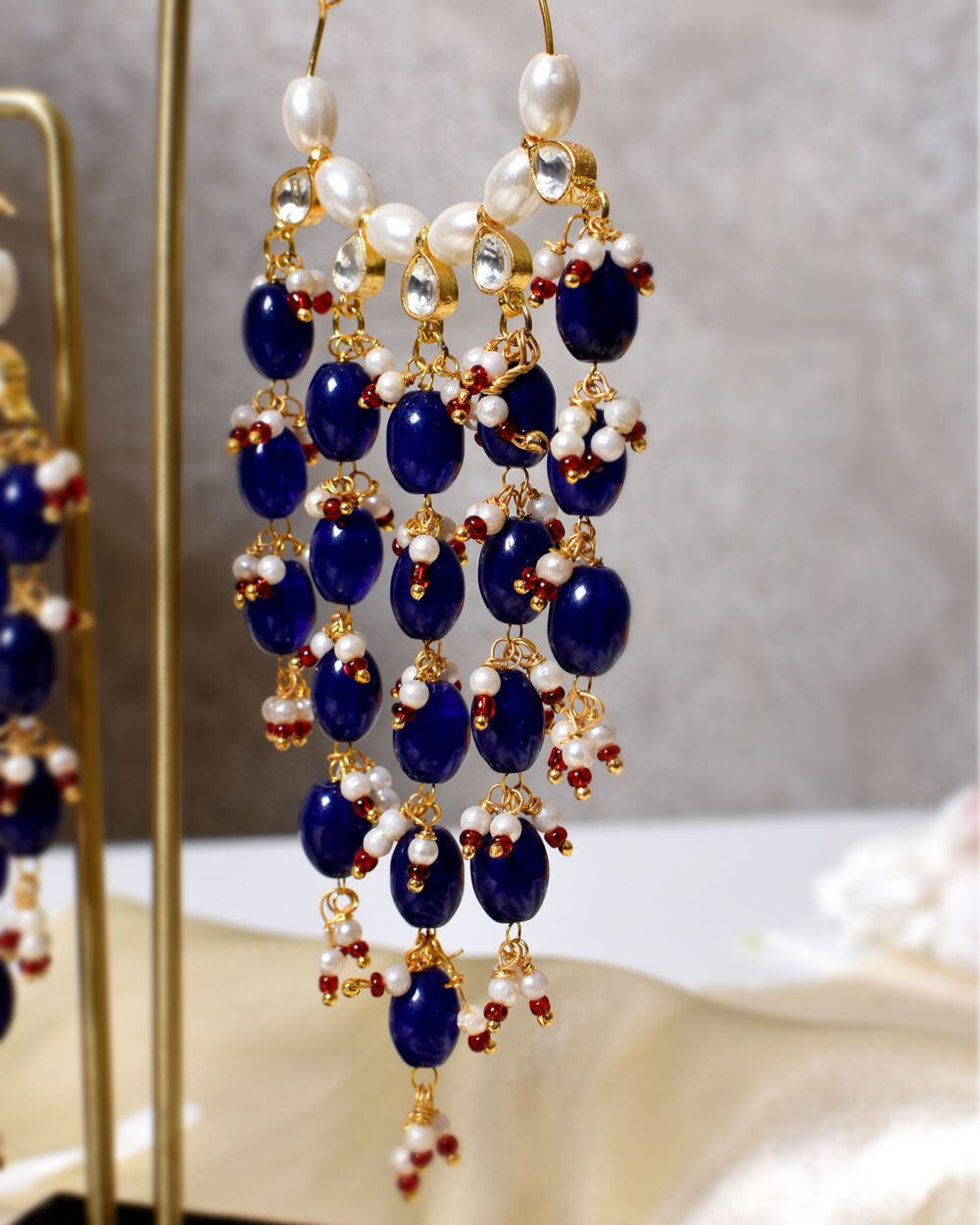 Ajani Chandbali Earrings - Image 2