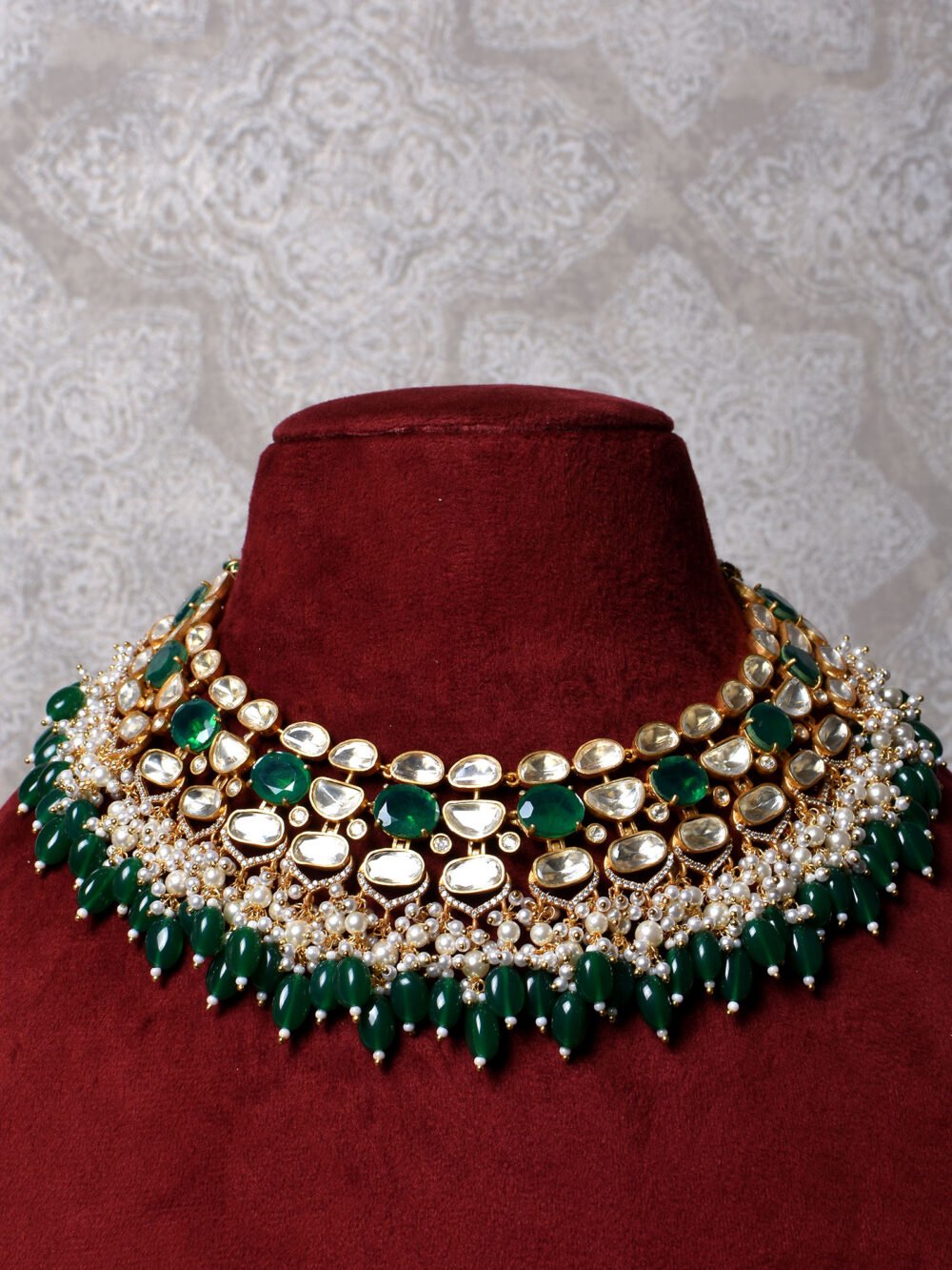 Karunya Polki Necklace Set
