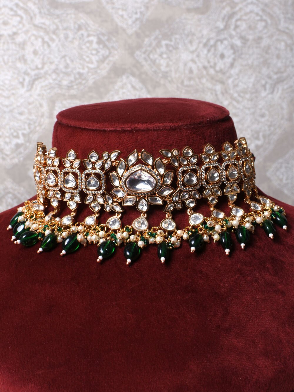 Karnika Polki Choker Set