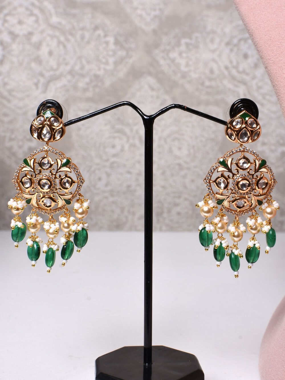 Kalki Pendant Necklace Set - Image 4
