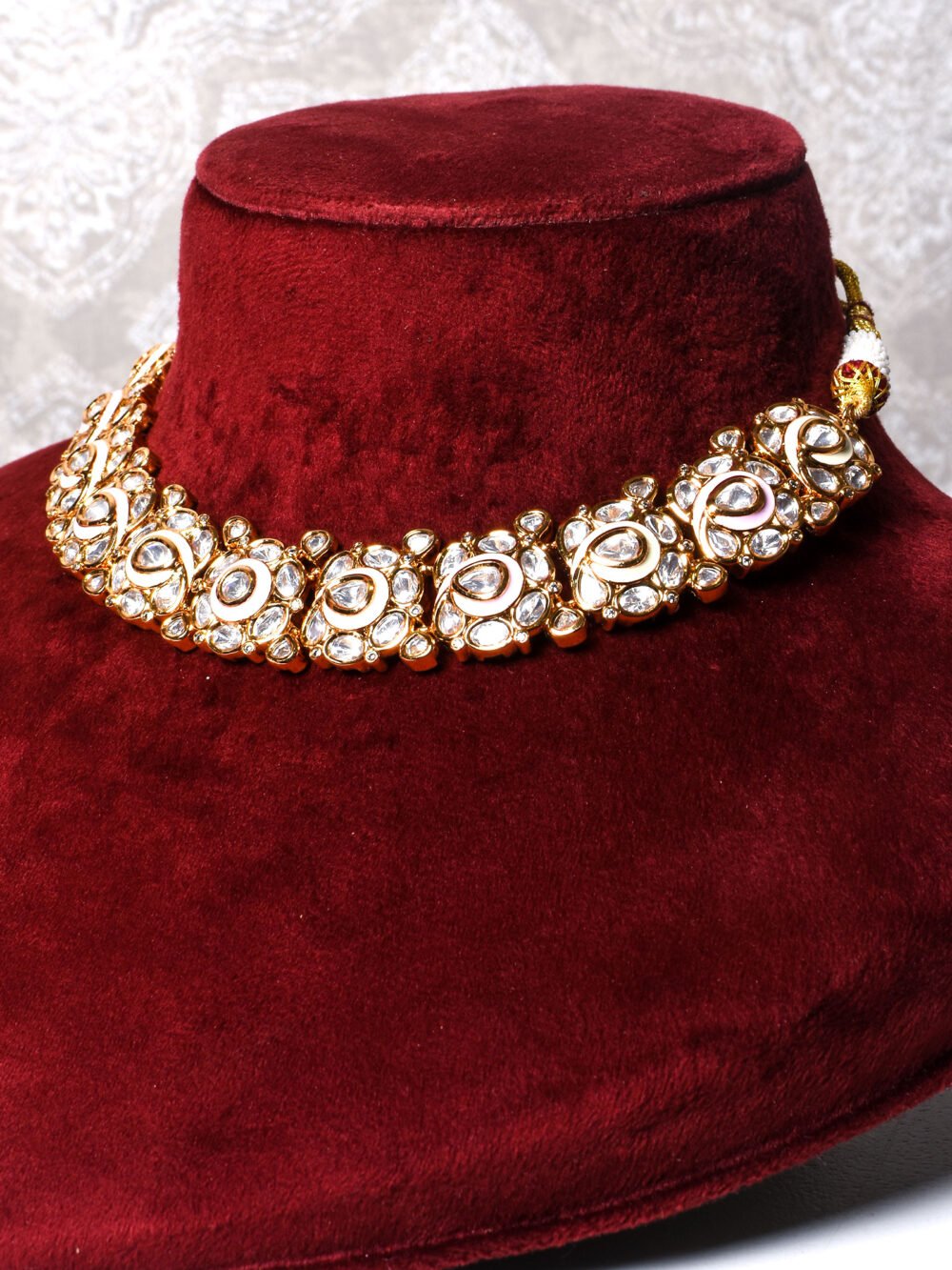 Isheeta Polki Necklace Set - Image 4