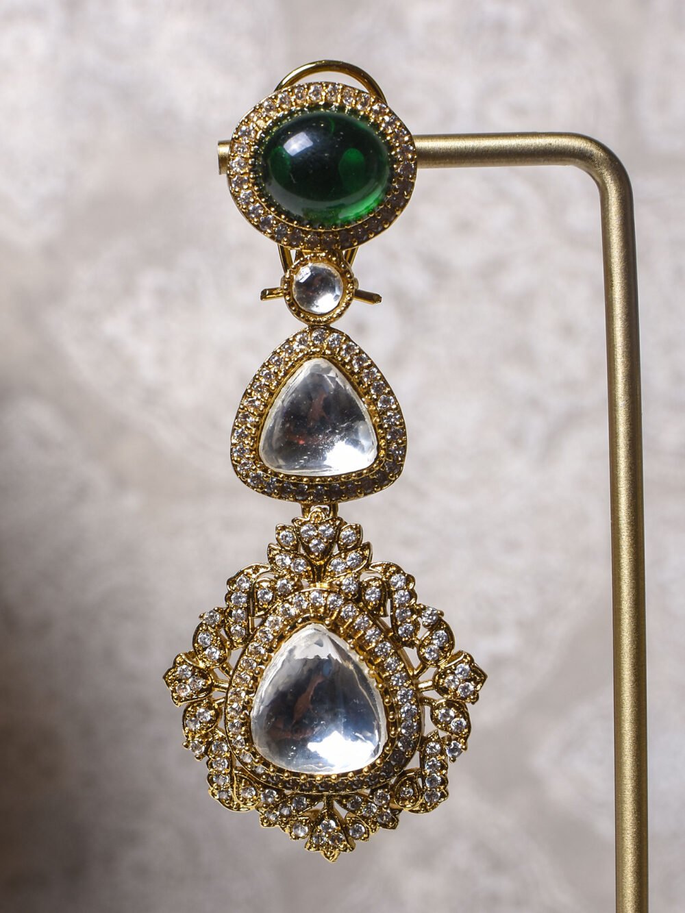 Idika Polki Necklace Set - Image 5