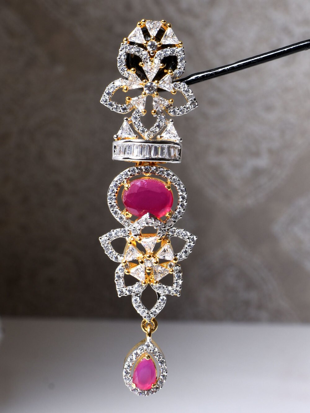 Nyrah Diamond Necklace Set - Image 5