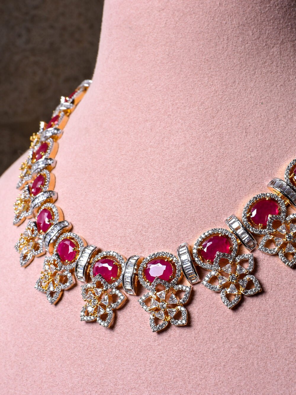 Nyrah Diamond Necklace Set - Image 3