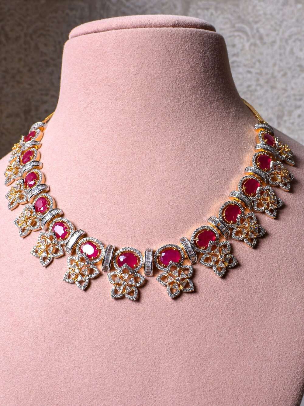 Nyrah Diamond Necklace Set