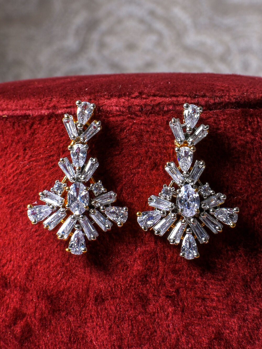 Risha Diamond Necklace Set - Image 3