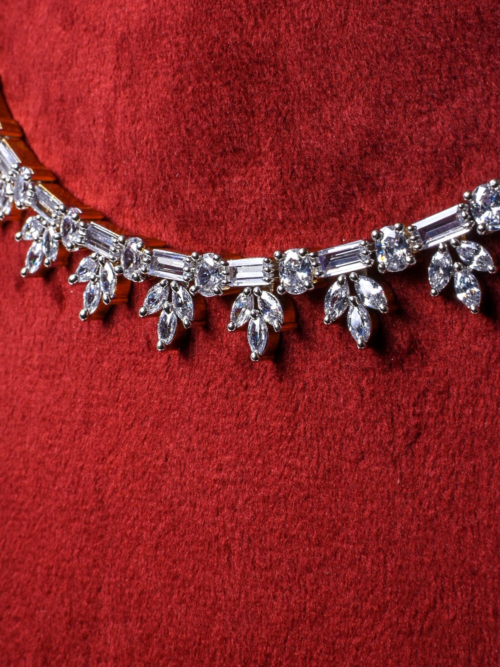 Iniyan Diamond Necklace Set - Image 3