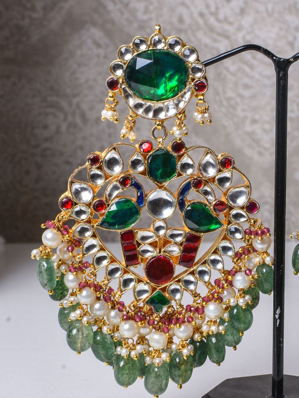 Raahini Kundan Bridal Choker Set - Image 5