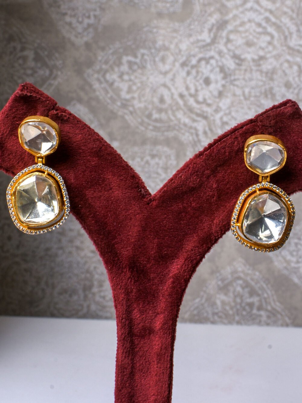 Samaya Polki Necklace Set - Image 3