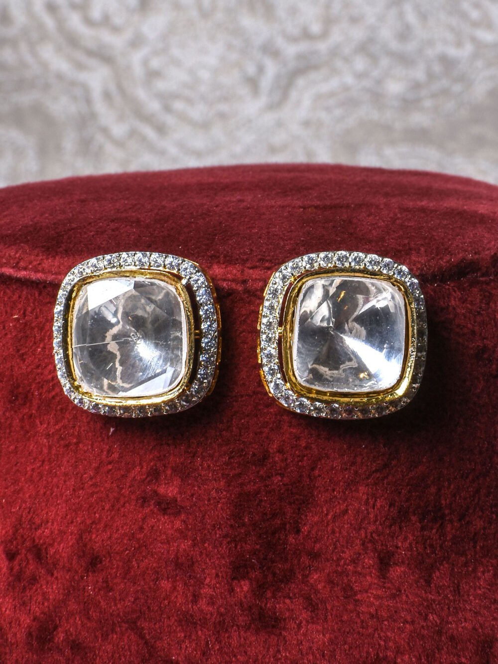 Aashvi Polki Necklace Set - Image 4