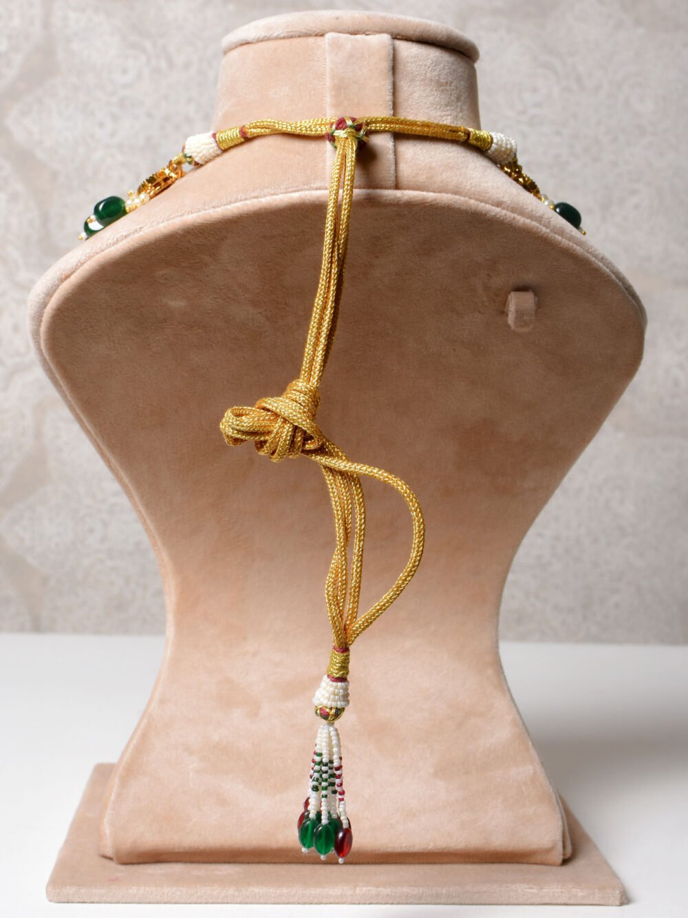 Anvitha Polki Necklace Set - Image 7