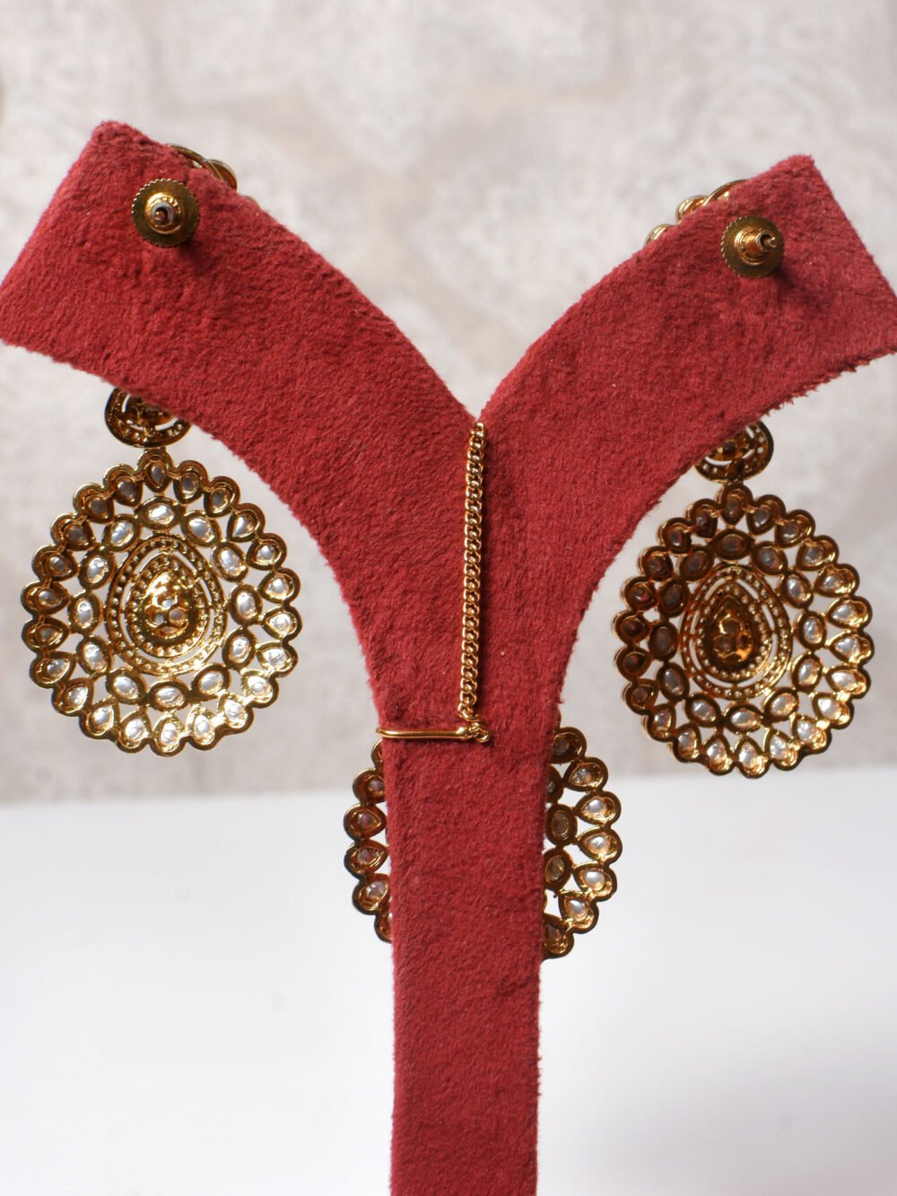 Anvika Polki Bridal Choker Set - Image 7