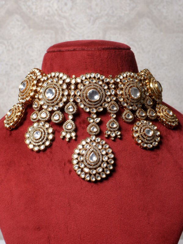 Anvika Polki Bridal Choker Set