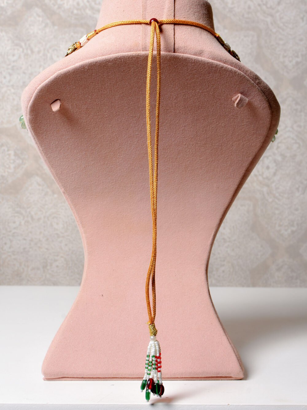 Aparna Polki Bridal Necklace Set - Image 8