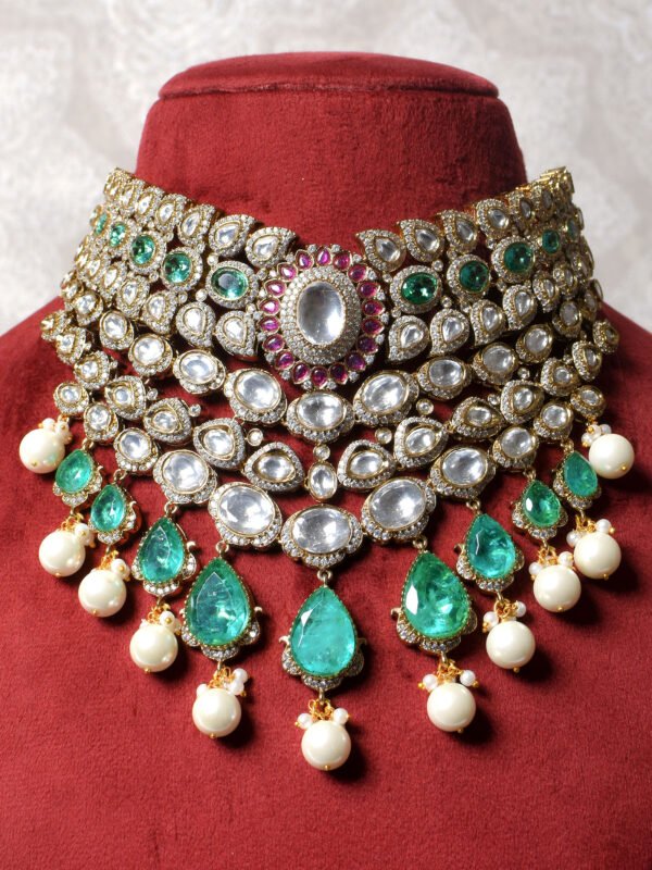 Mahira Polki Bridal Choker Set