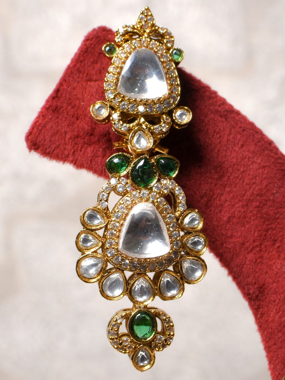 Amira Polki Bridal Choker Set - Image 5
