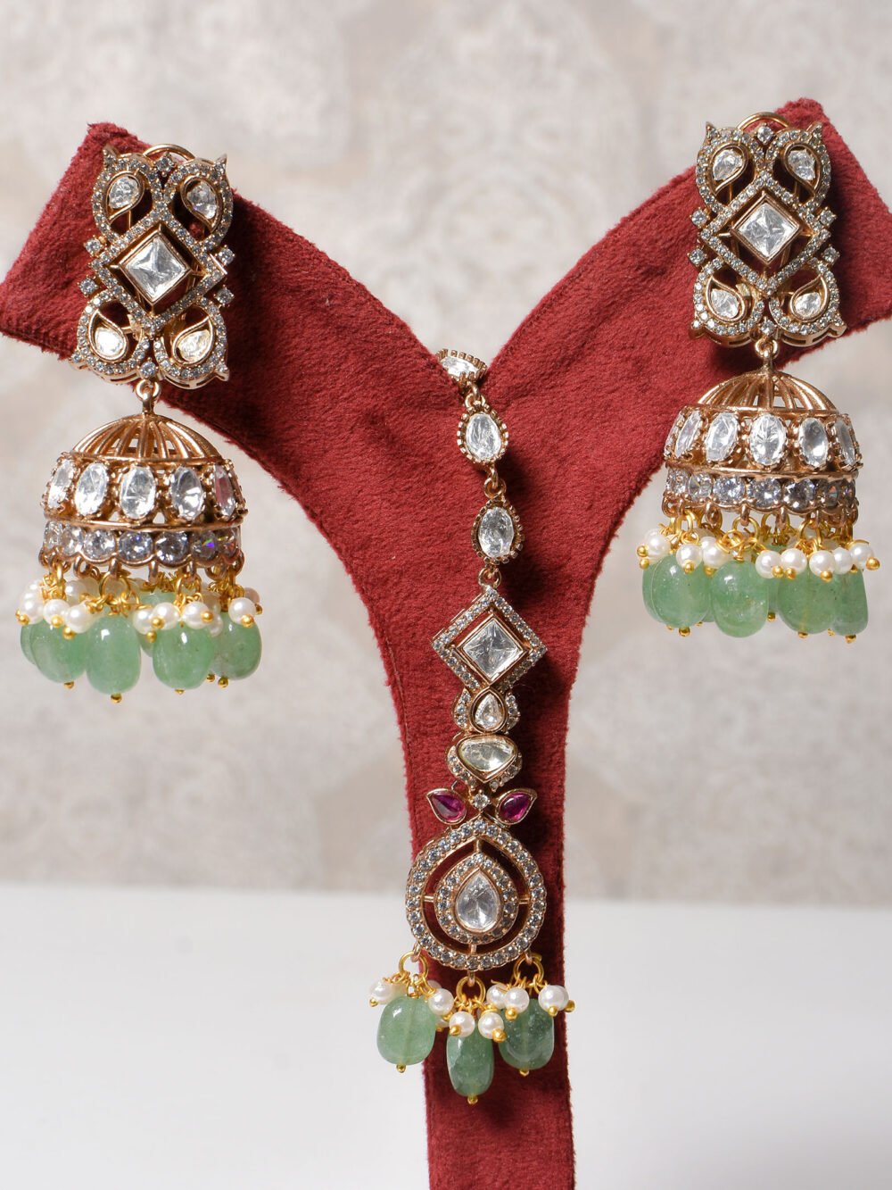 Avisha Polki Choker Set - Image 4