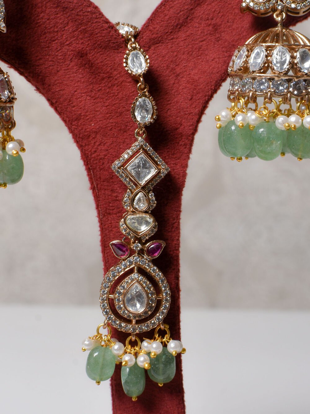 Avisha Polki Choker Set - Image 6