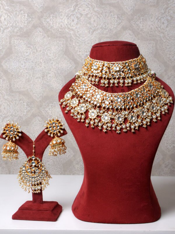 Ajanta Kundan Bridal Necklace Set
