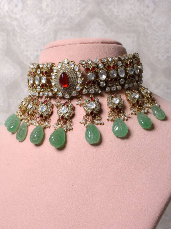 Dakshi Polki Choker Set