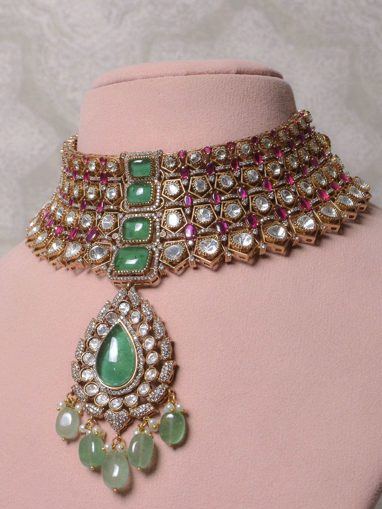 Darsani Polki Choker Set